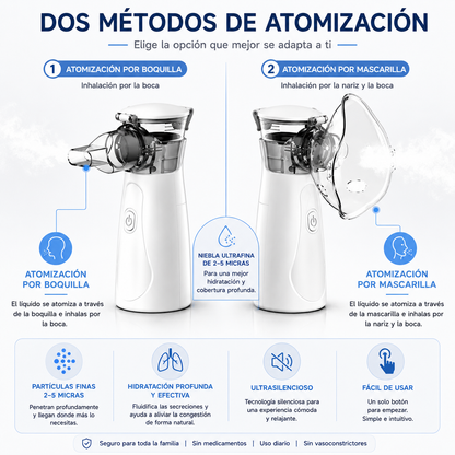 Nebulizador Portátil RespiraYa Pro™