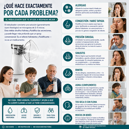 Nebulizador Portátil RespiraYa Pro™